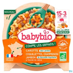 BABYBIO ASS CAROT/COQ/CHAMP/JAMB