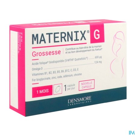 MATERNIX G GROSSESSE CAPS 30