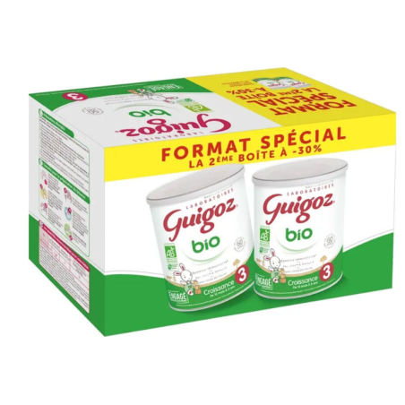 Guigoz Bio Lait De Croissance  2x800g