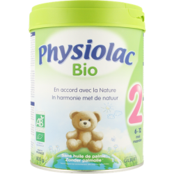 Physiolac BIO 2ème Âge – Lait de Croissance 6-12 Mois – 800g