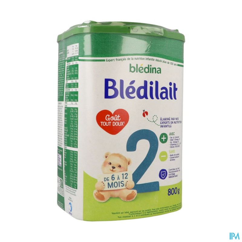 BLEDILAIT 2E AGE LAIT PDR 800G