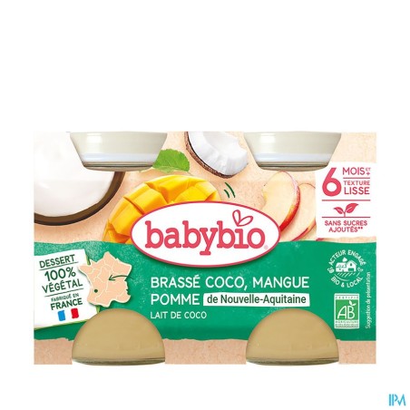 BABYBIO BRASSE COCO MANG/ANAN2X130