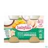 BABYBIO BRASSE COCO MANG/ANAN2X130