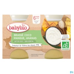 BABYBIO BRASSE COCO MANG/ANAN2X130