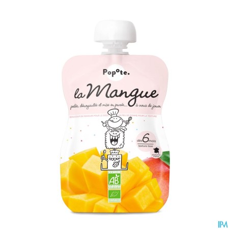 POPOTE COMPOTE MANGUE 120G
