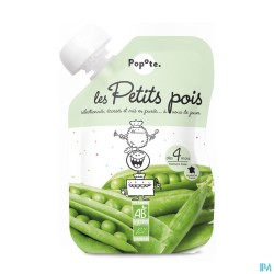POPOTE PUREE PETITS POIS 120G