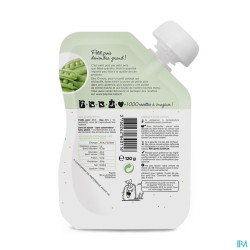 POPOTE PUREE PETITS POIS 120G