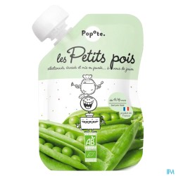 POPOTE PUREE PETITS POIS 120G