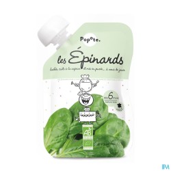 POPOTE PUREE EPINARD BIO 120G