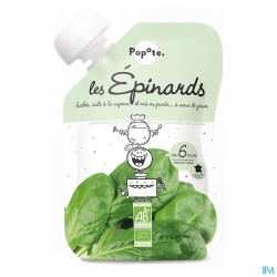 POPOTE PUREE EPINARD BIO 120G