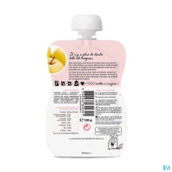 POPOTE COMPOTE POMME LISSE 120G