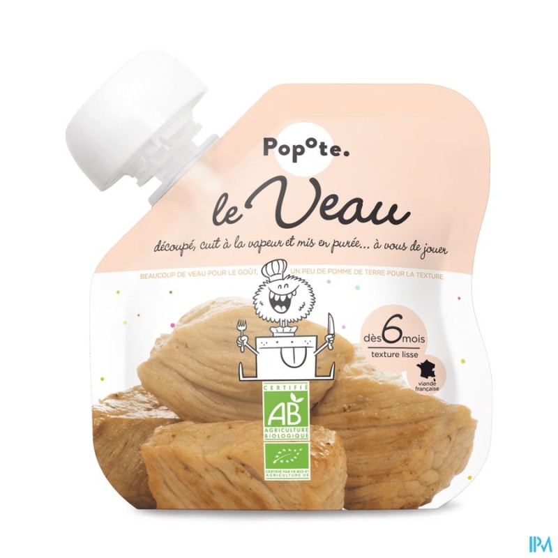 POPOTE PUREE VEAU 60G