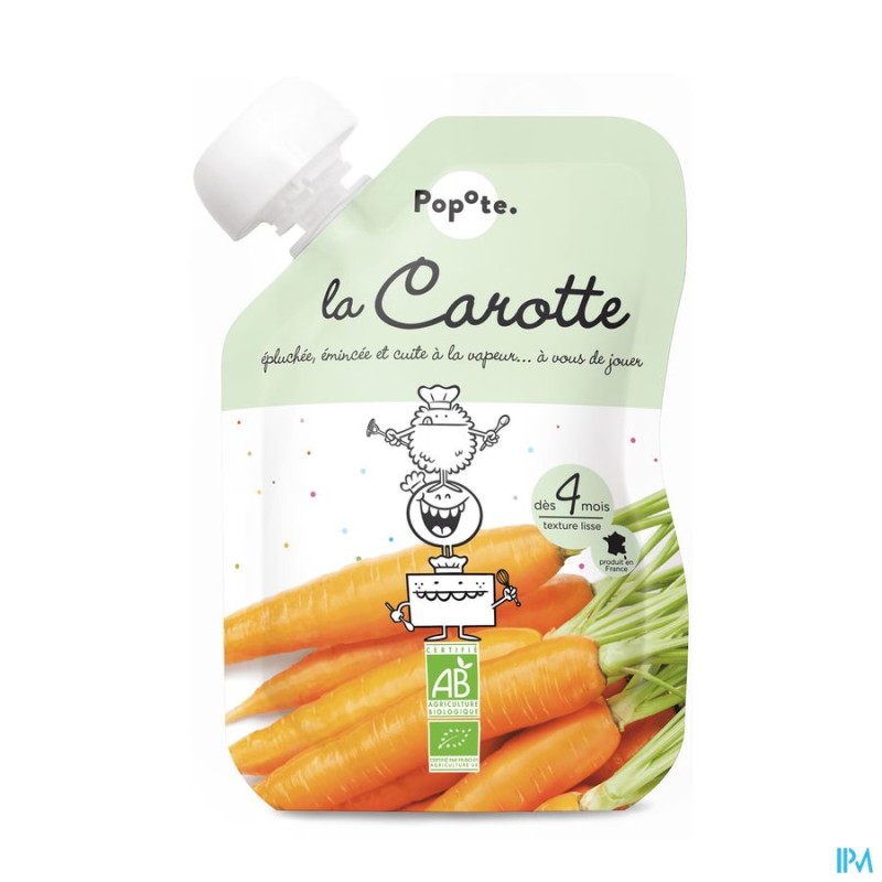 POPOTE PUREE CAROTTE 120G