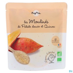 POPOTE PUREE P.DOUCE/QUINOA 180G