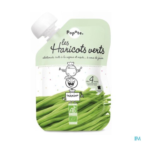 POPOTE PUREE HARICOT VERT 120G
