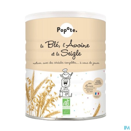 POPOTE CEREALE BLE AVOINE SEIGLE