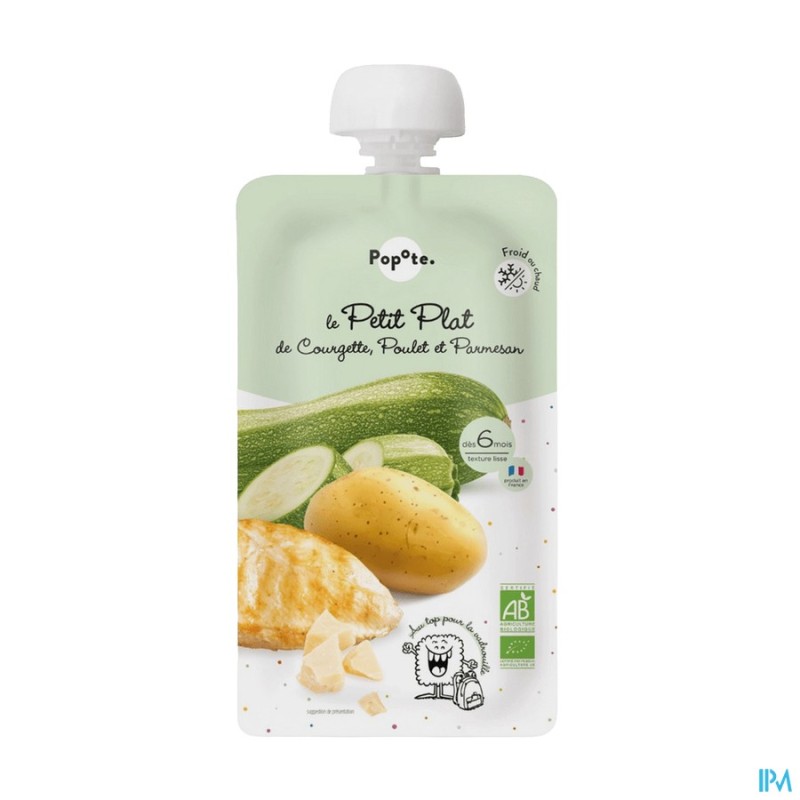 POPOTE PLAT COURGETTE POULET PARM