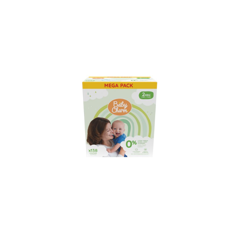 BABY CHARM COUCH SUP DRY 3/6KG 138