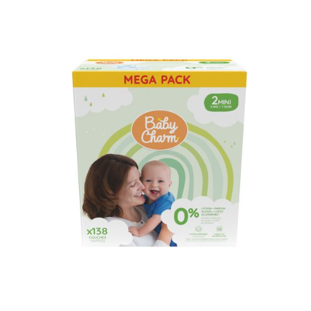 BABY CHARM COUCH SUP DRY 3/6KG 138