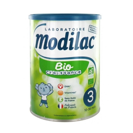 Modilac bio croissance 3 800g