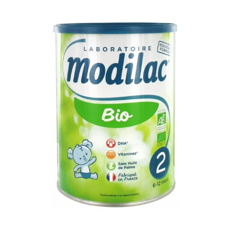 Modilac bio 2 (6 à 12 mois 800g)
