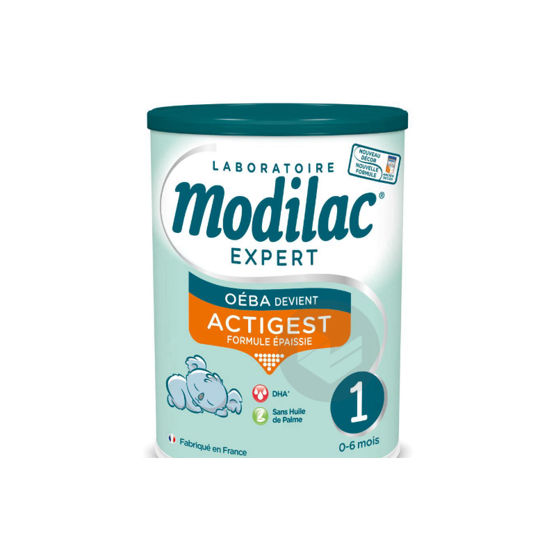 Modilac Actigest 1 (0-6 mois, 800g),