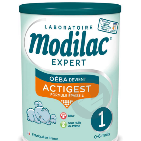 Modilac Actigest 1 (0-6 mois, 800g),