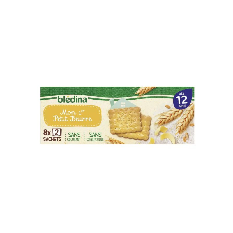Blédina Biscuit bébé 12 mois Petit beurre – 133g