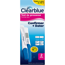 Clearblue test de grossesse...