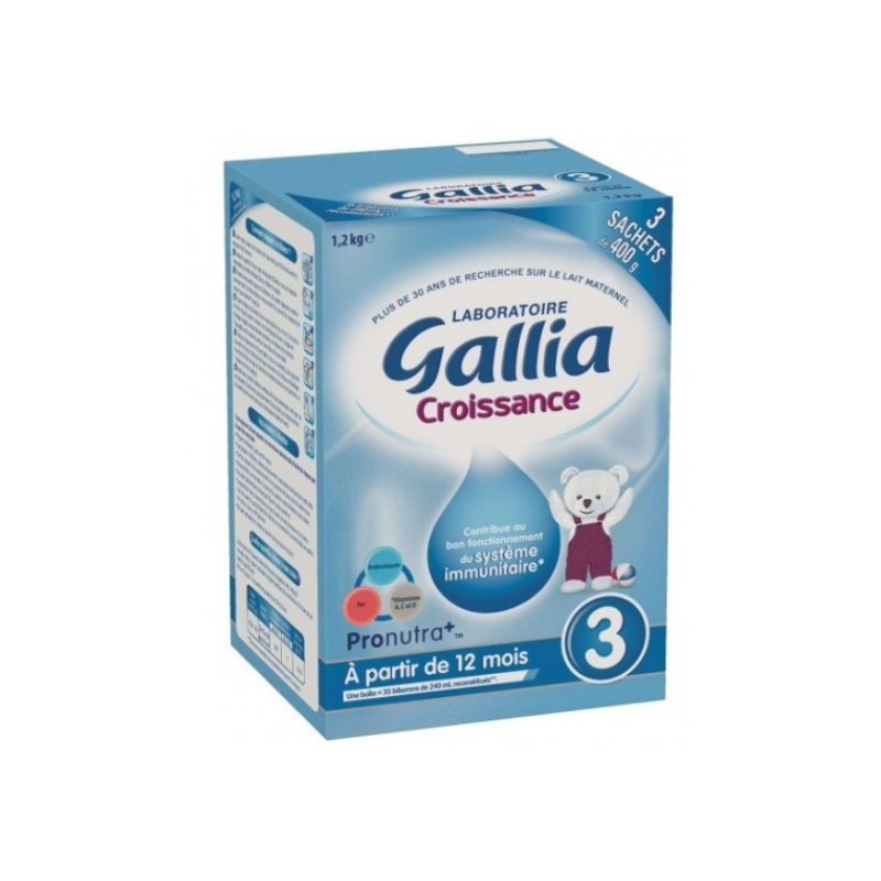 Gallia Croissance Lait en Poudre 1200g