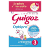 GUIGOZ  OPTIPRO CROISSANCE 3 POUDRE SACHET 500G X2