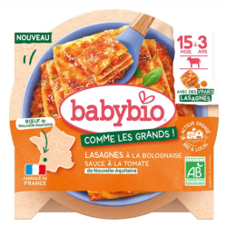 BABYBIO Lasagnes à la...