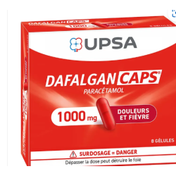 DAFALGAN 1000MG GELULES B/8