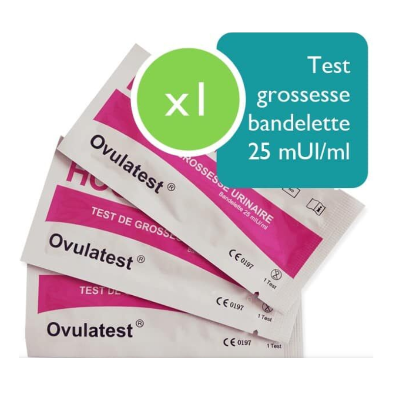 TEST DE GROSSESSE BANDELETTE UNITE