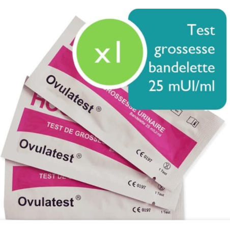 TEST DE GROSSESSE BANDELETTE UNITE