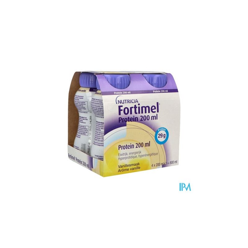 FORTIMEL PROT 2.4KCAL VANILL 200X4