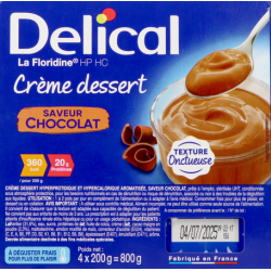 DELICAL FLORID CR HPHC CHOCO 200X4