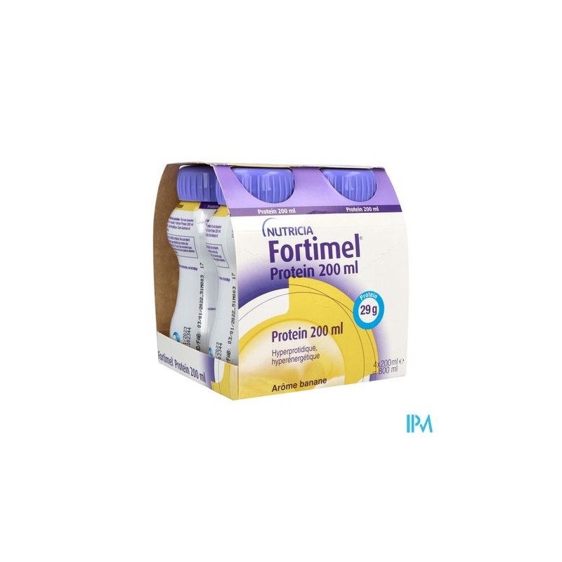 FORTIMEL PROT 2.4KCAL BANANE 200X4