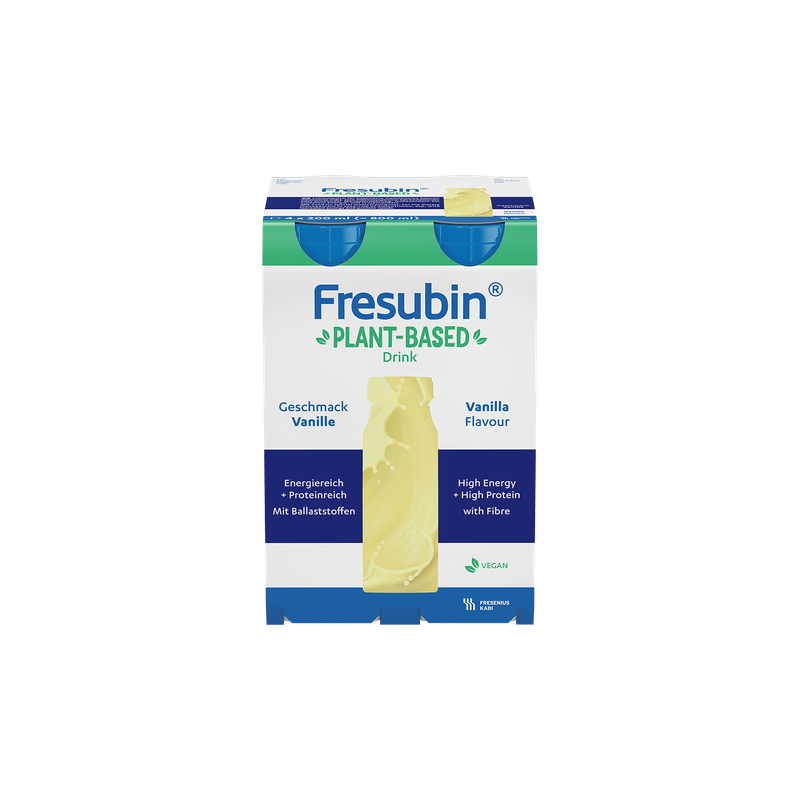 FRESUBIN PLANT BASED VANIL 200MLX4