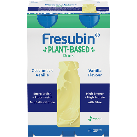 FRESUBIN PLANT BASED VANIL 200MLX4