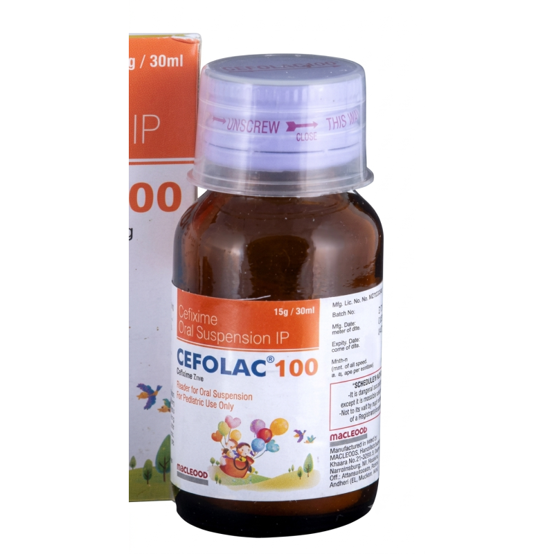 CEFOLAC 100MG/5ML PDRE SUSP F/60ML