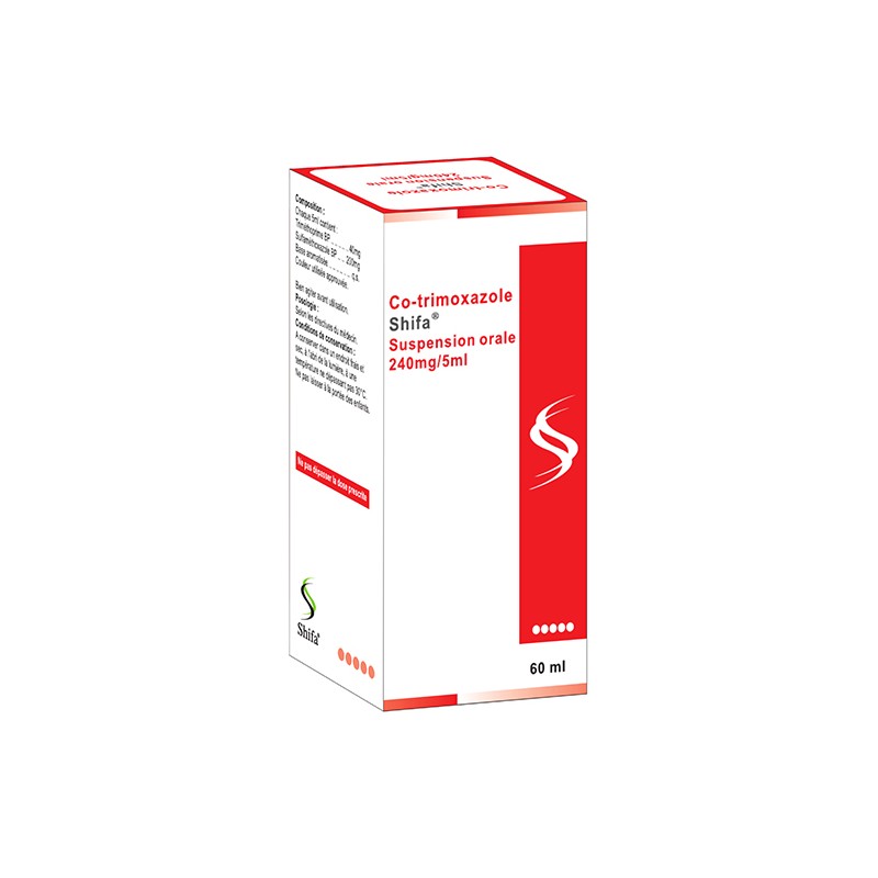 COTRIMOXAZOLE 240MG/5ML SIROP FL/60ML