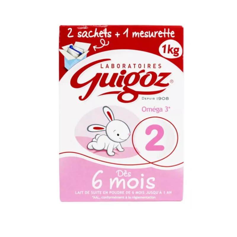 Guigoz 2 Sachet 2x500gr