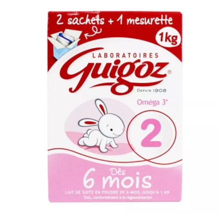 Guigoz 2 Sachet 2x500gr