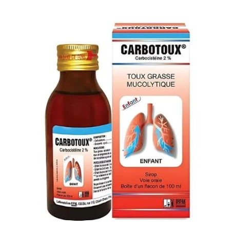 CARBOTOUX 2% SIROP FL/100ML