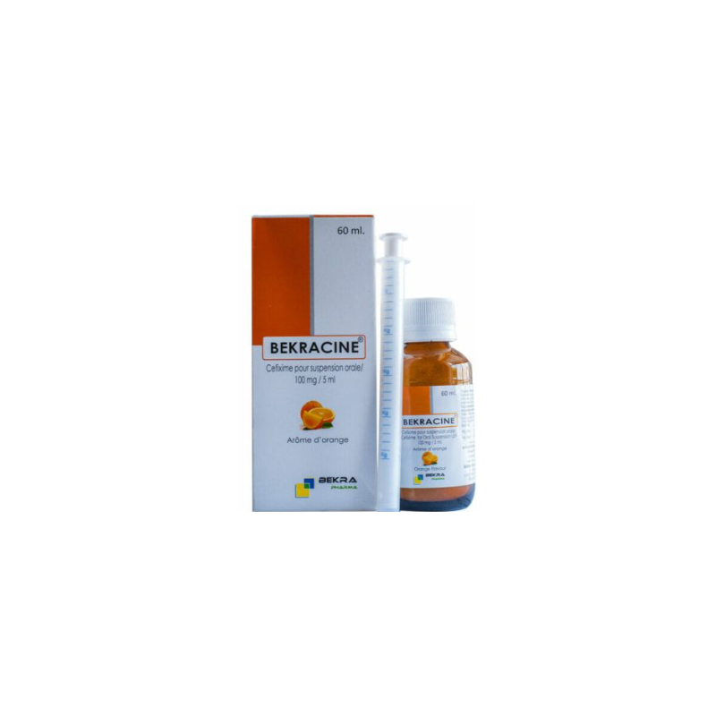 BEKRACINE 100MG/5ML PDRE SUSP BUV F/60ML