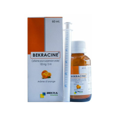 BEKRACINE 100MG/5ML PDRE SUSP BUV F/60ML