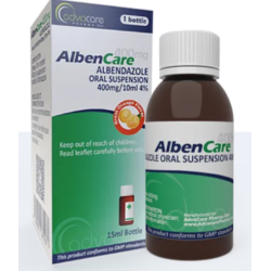 ALBENDAZOLE 400MG/10ML...
