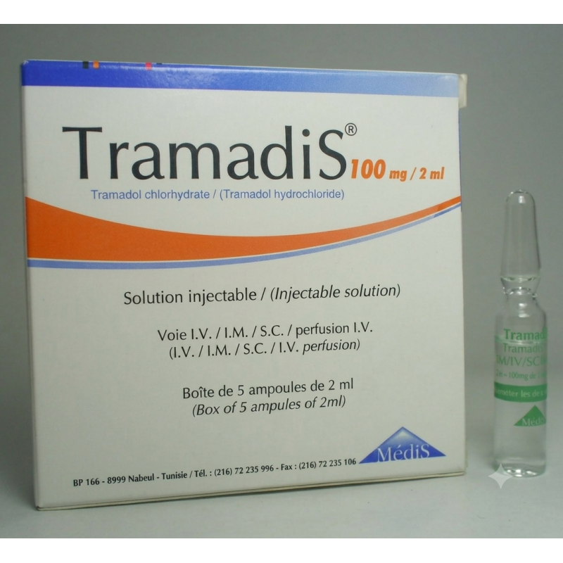 TRAMADIS 100MG/2ML AMP