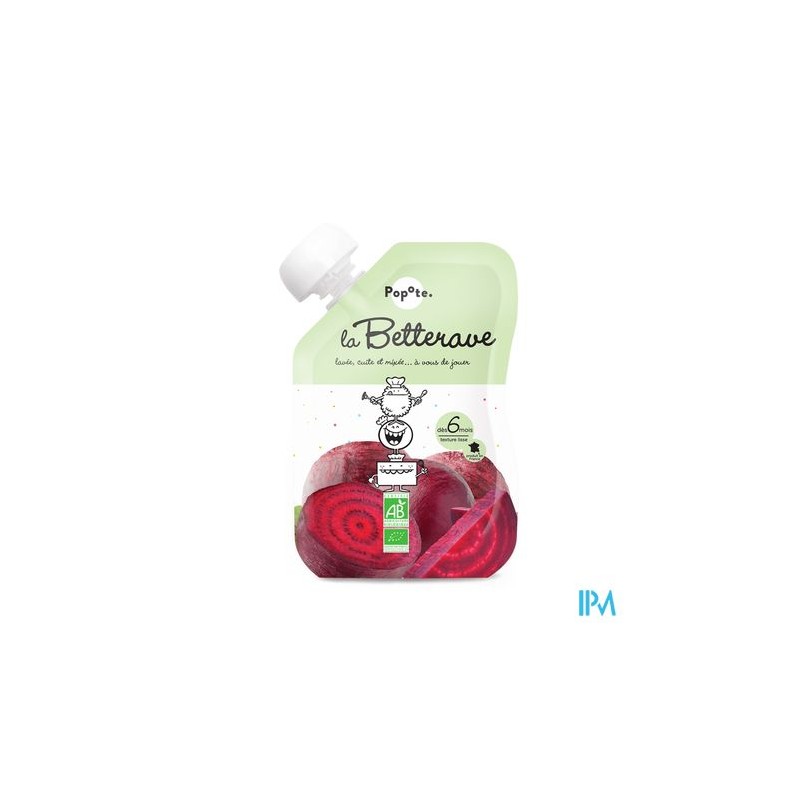 POPOTE PUREE BETTERAVE 120G